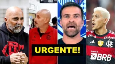 FOI DEMITIDO! "A INFORMAÇÃO é que o preparador do Sampaoli TÁ FORA do Flamengo! E o Pedro agora..."