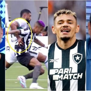 "QUÊ? VOCÊ TÁ DOIDO? ISSO AÍ NÃO..." LANCE POLÊMICO em VITÓRIA do LÍDER Botafogo PROVOCA DEBATE!