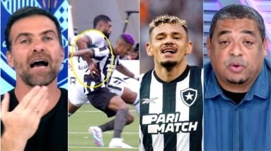 "QUÊ? VOCÊ TÁ DOIDO? ISSO AÍ NÃO..." LANCE POLÊMICO em VITÓRIA do LÍDER Botafogo PROVOCA DEBATE!