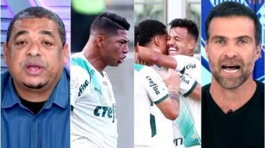 "O Palmeiras SOBROU! GOLEOU o América-MG e pra mim AINDA PODE BRIGAR PELO TÍTULO! Cara..." DEBATE!